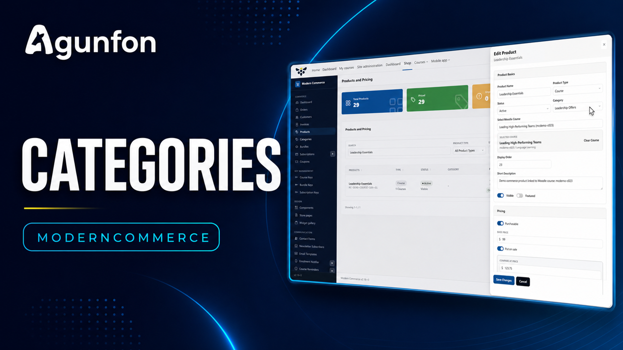 How to Set Up Categories in Modern Commerce
